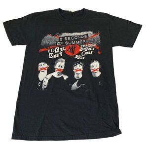 5SOS Band Concert Tour T Shirt North American Tour 2015 Size XS or S